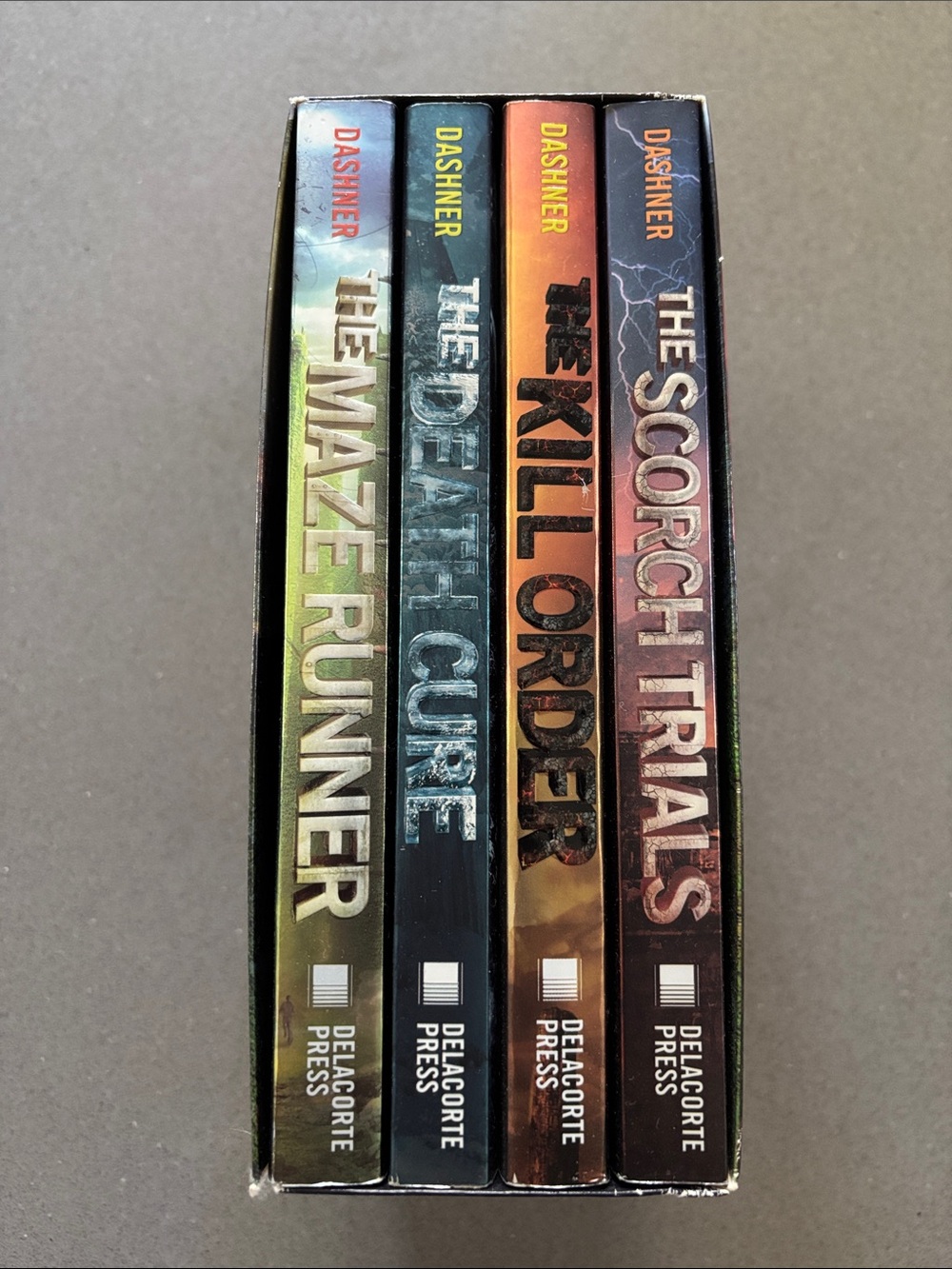 The Maze Runner 4-Book Set by James Dashner Fantasy Young Adult Series